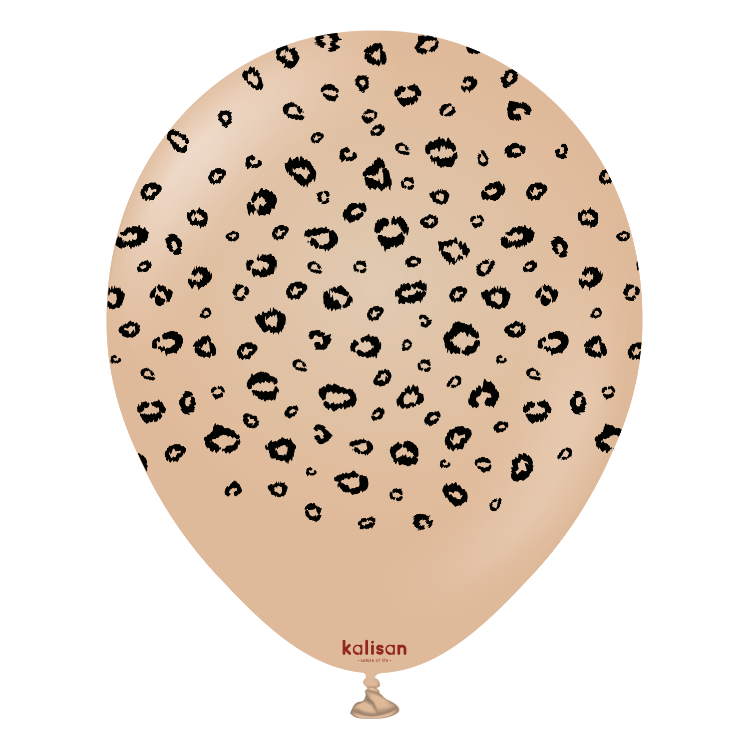 kalisan-safari-leopard-luftballons-12-zoll-25-st-ck-desert-sand image 1