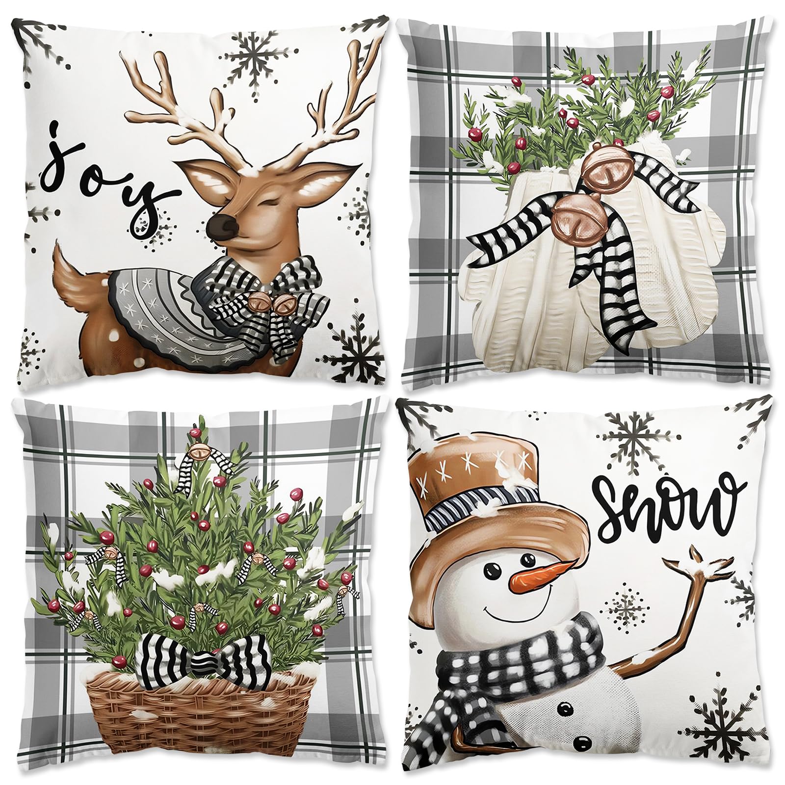 qifu-pappteller-kissenbezug-weihnachten-45x45-wei-grau-leinen image 1