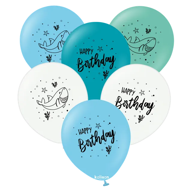 kalisan-birthday-happy-birthday-shark-luftballons-25er-12 image 1