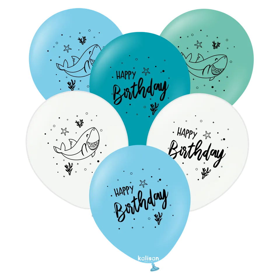kalisan-birthday-happy-birthday-shark-luftballons-25er-12 image 1