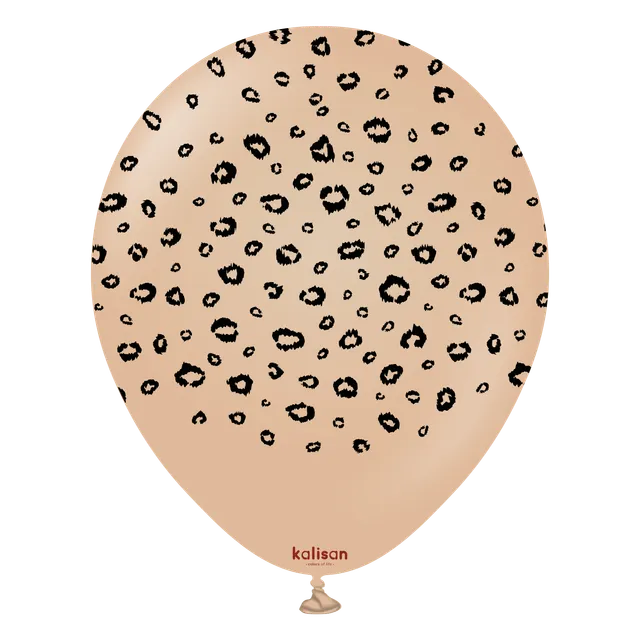 kalisan-safari-leopard-luftballons-12-zoll-25-st-ck-desert-sand image 1