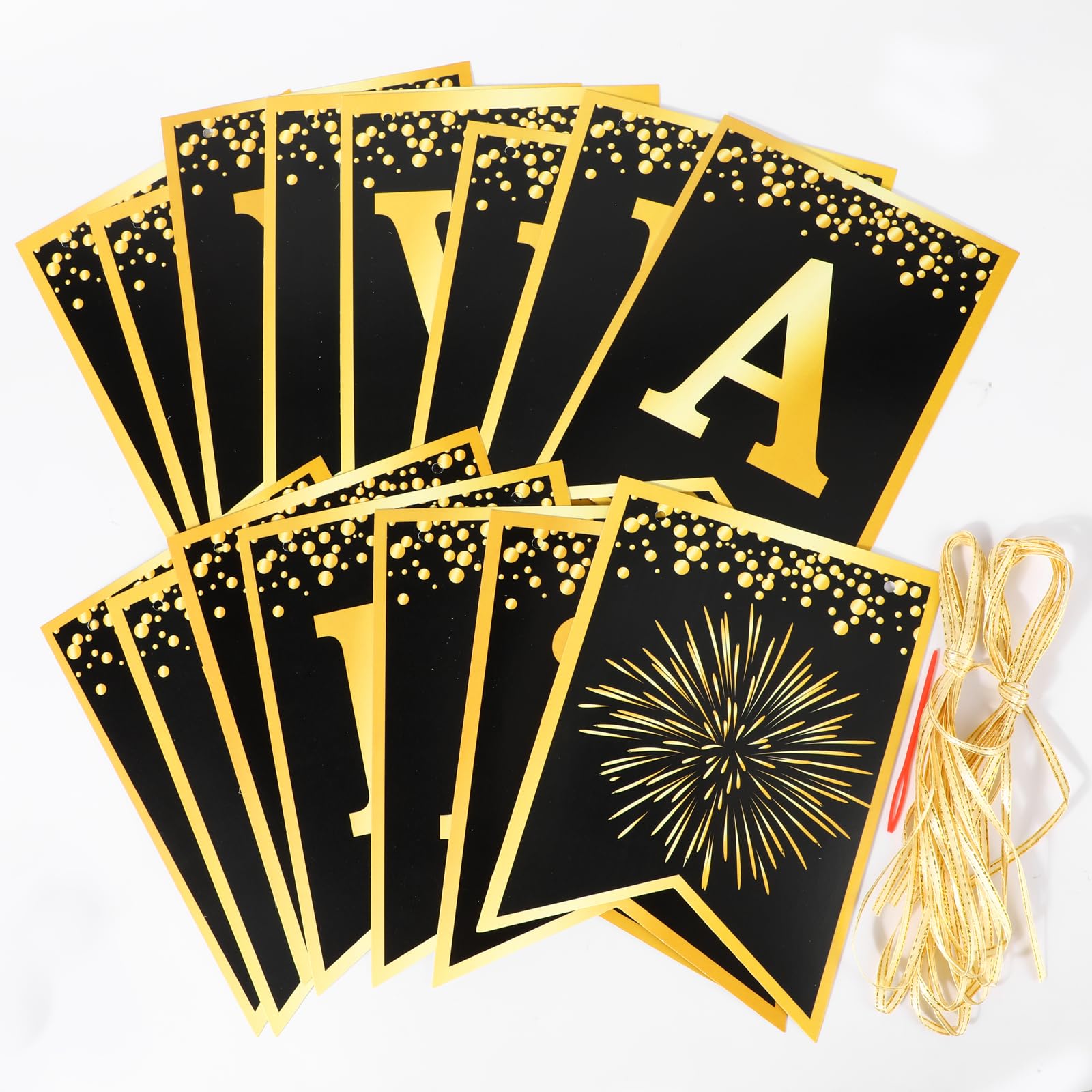 howaf-frohes-neues-jahr-banner-schwarz-gold-h-ngegirlande image 7