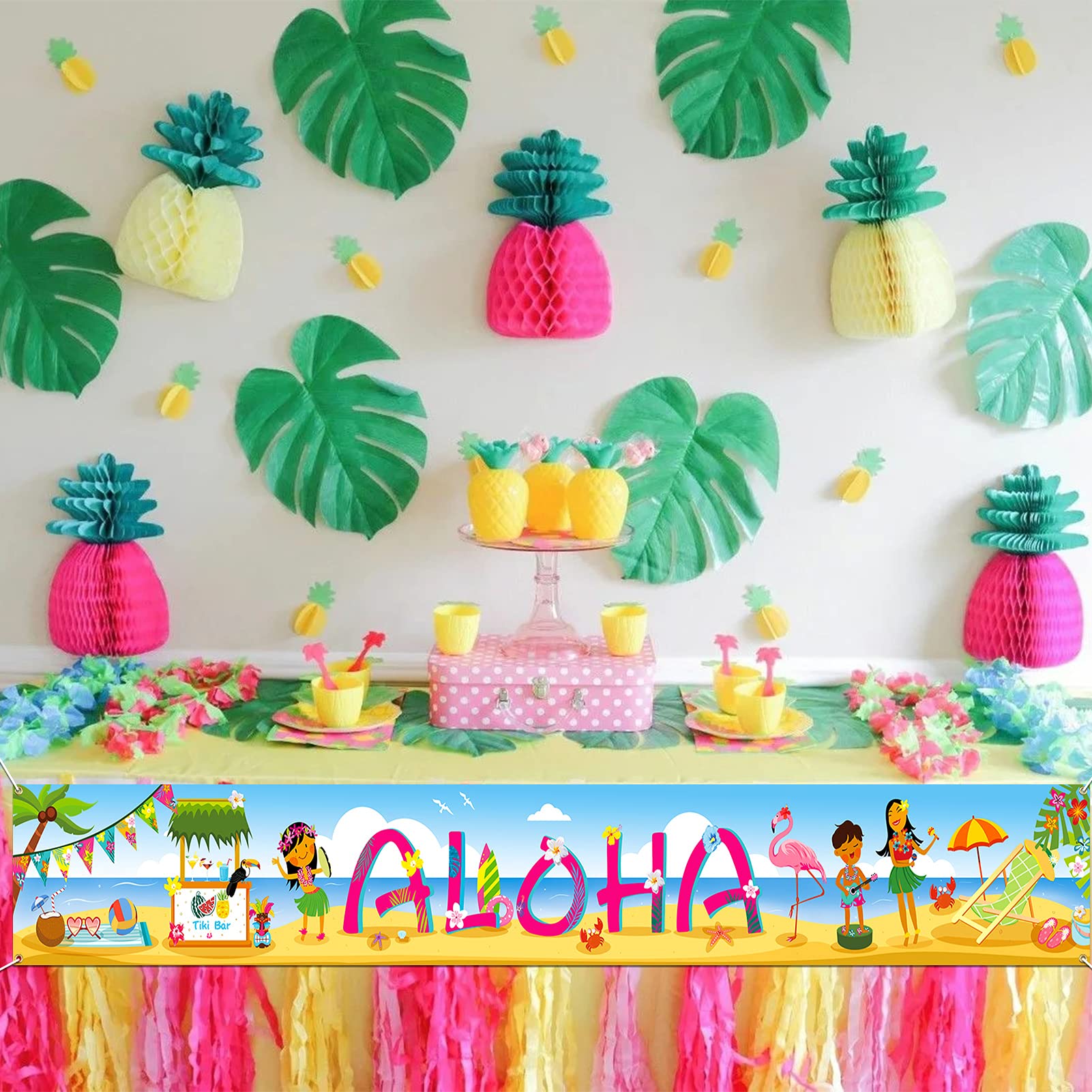 howaf-aloha-banner-hawaii-deko-stoff-270x35-cm-sommer image 7