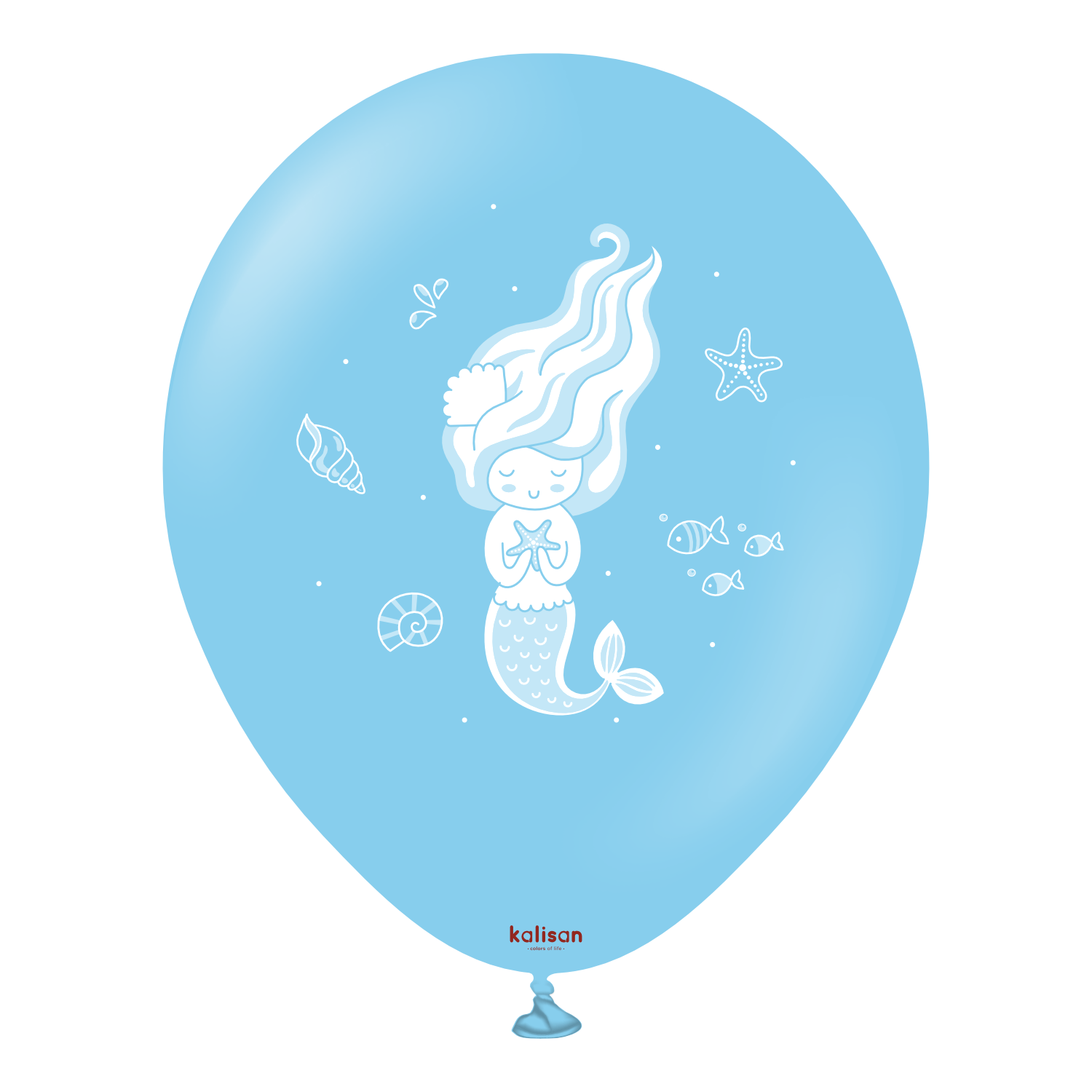 kalisan-mermaid-luftballons-pastell-12-25-stk-animals image 2