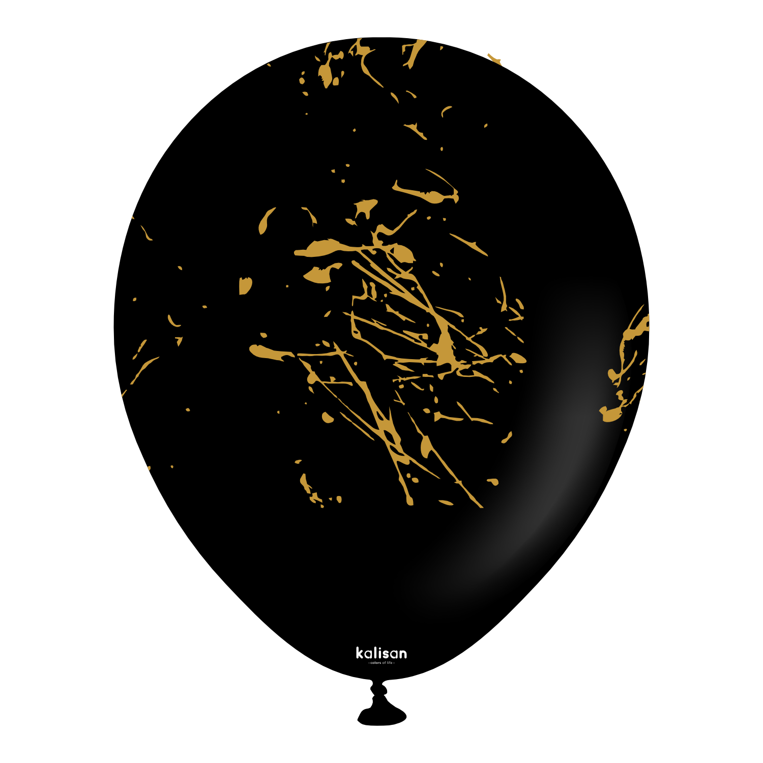 kalisan-party-theme-splatter-black-gold-luftballons-25-st-ck image 2