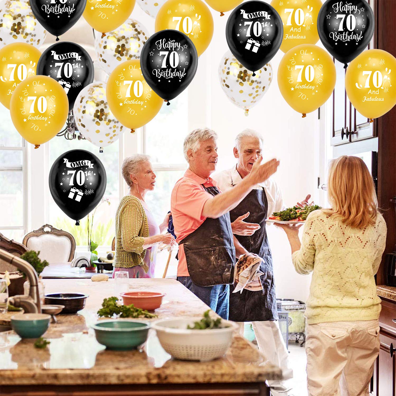 howaf-70-geburtstag-luftballons-schwarz-gold-30-st-ck-12-zoll image 4