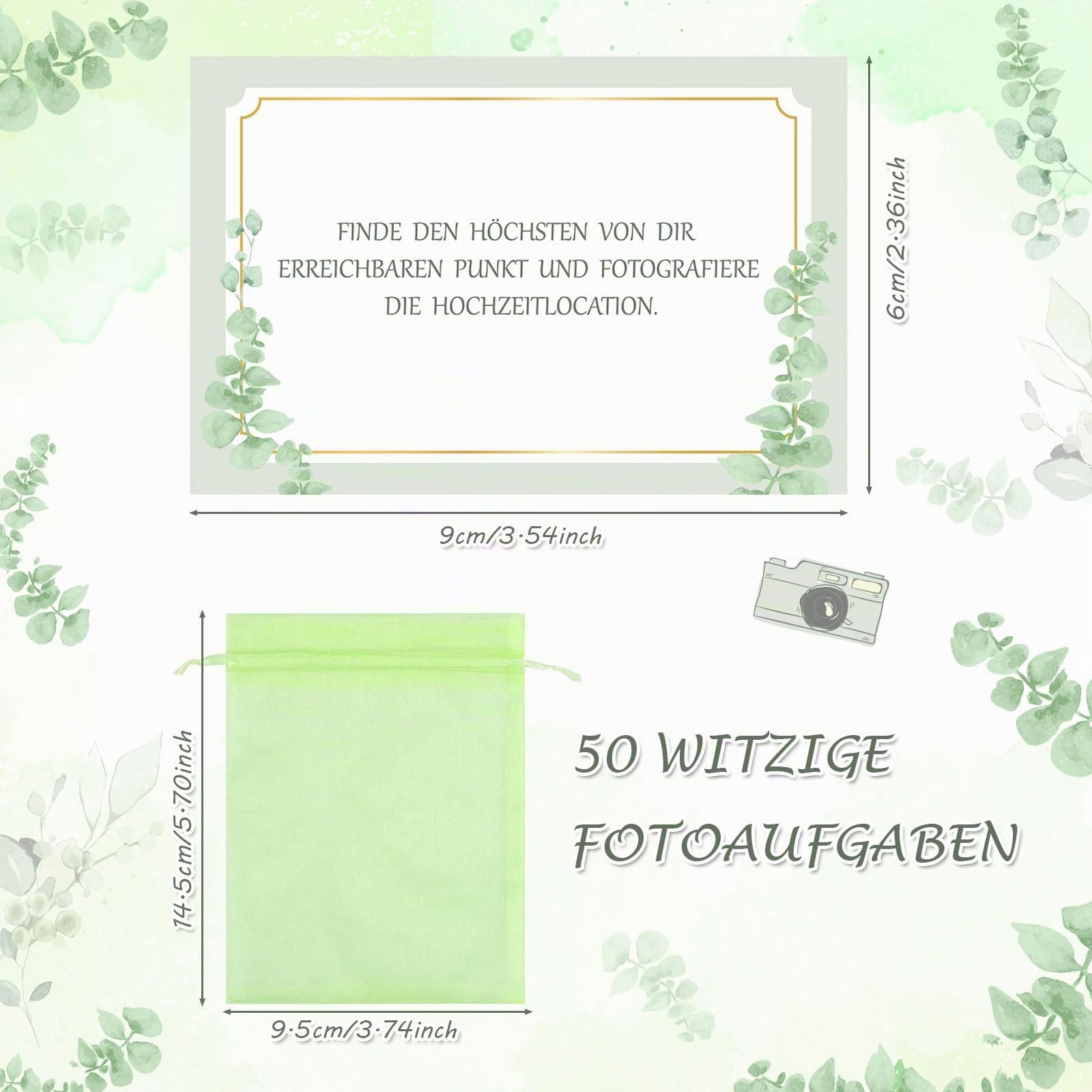 howaf-fotoaufgaben-hochzeit-spiel-50-karten-eukalyptus image 2