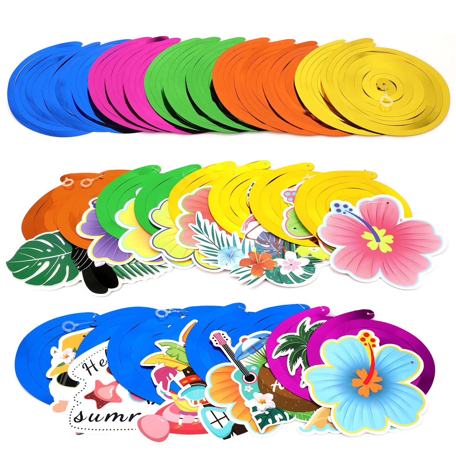 howaf-hawaii-h-ngedeko-30-st-ck-spiral-girlande-flamingo image 5