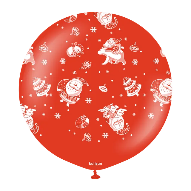 kalisan-new-year-christmas-24-santa-claus-red-luftballon image 1