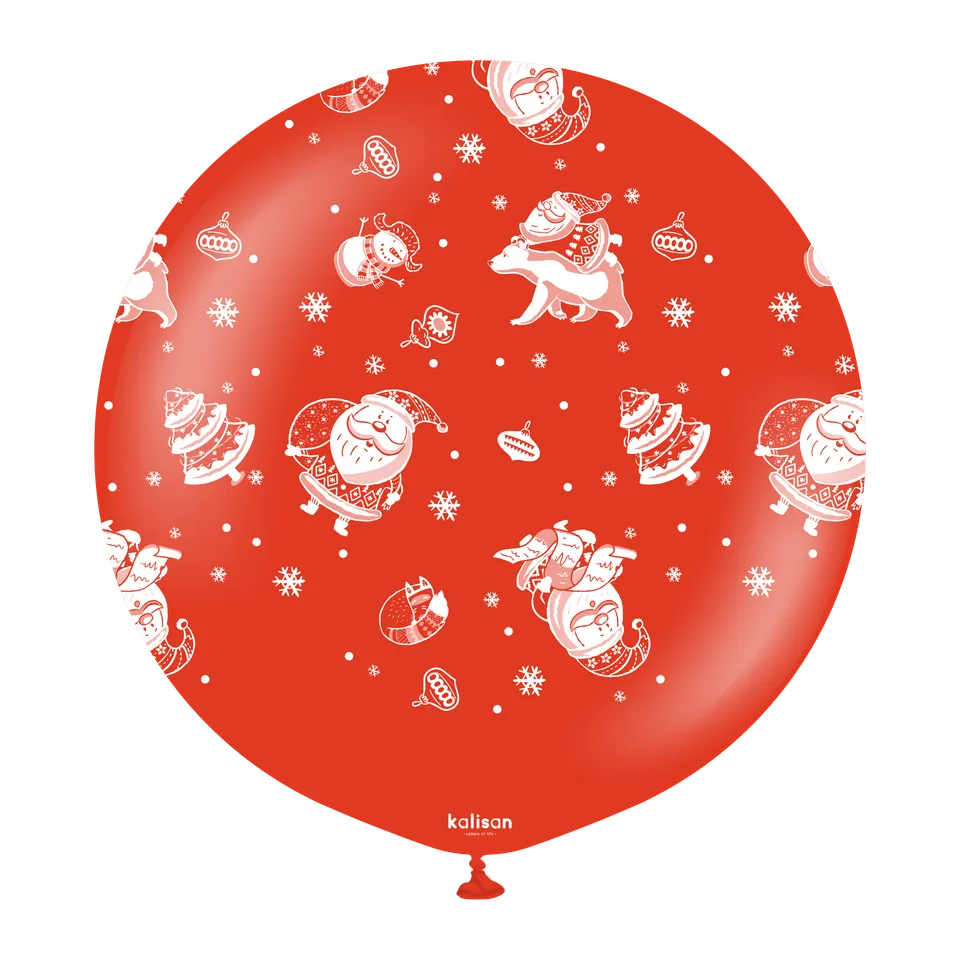 kalisan-new-year-christmas-24-santa-claus-red-luftballon image 1
