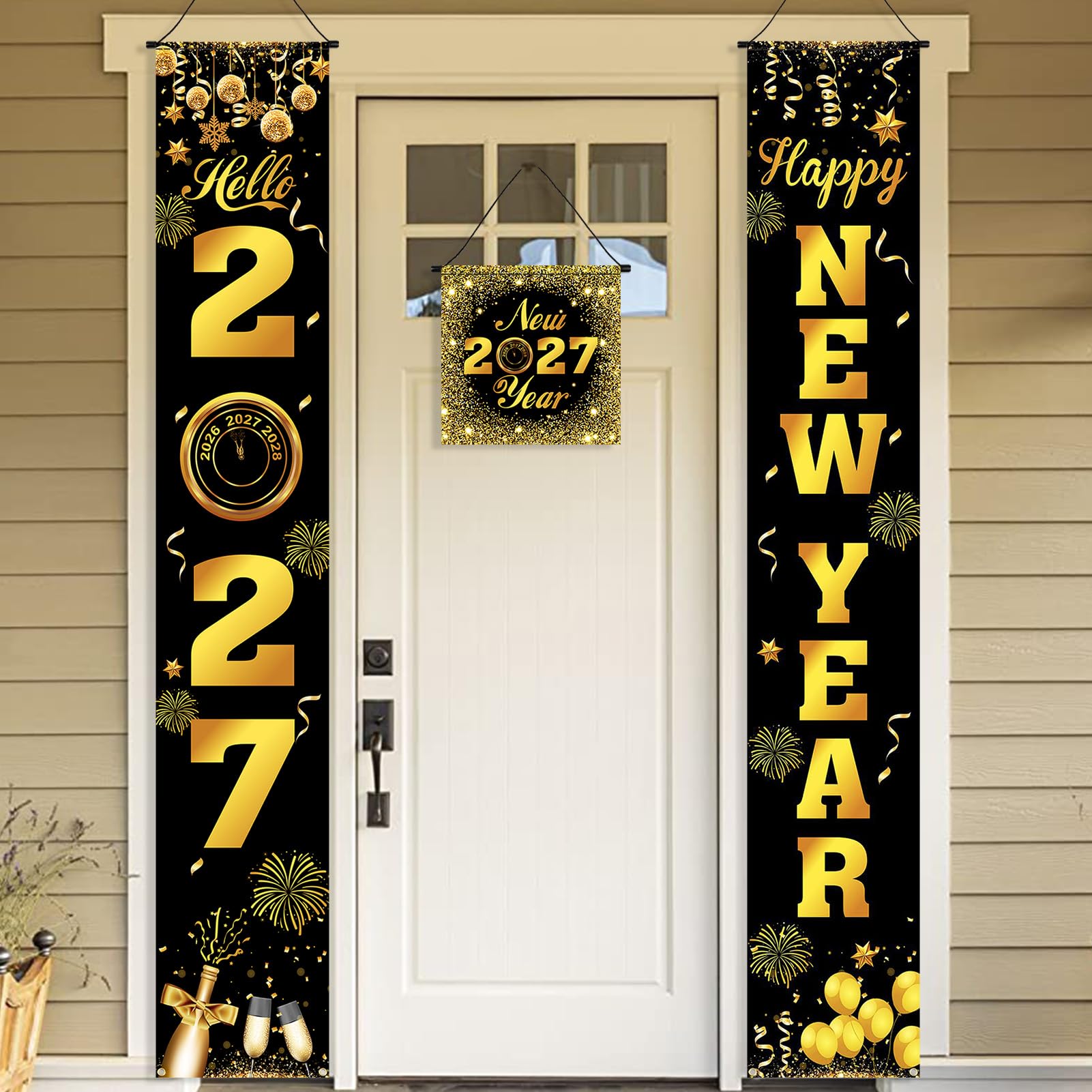 howaf-neujahr-t-rbanner-set-3-tlg-hello-2027-schwarz-gold image 8