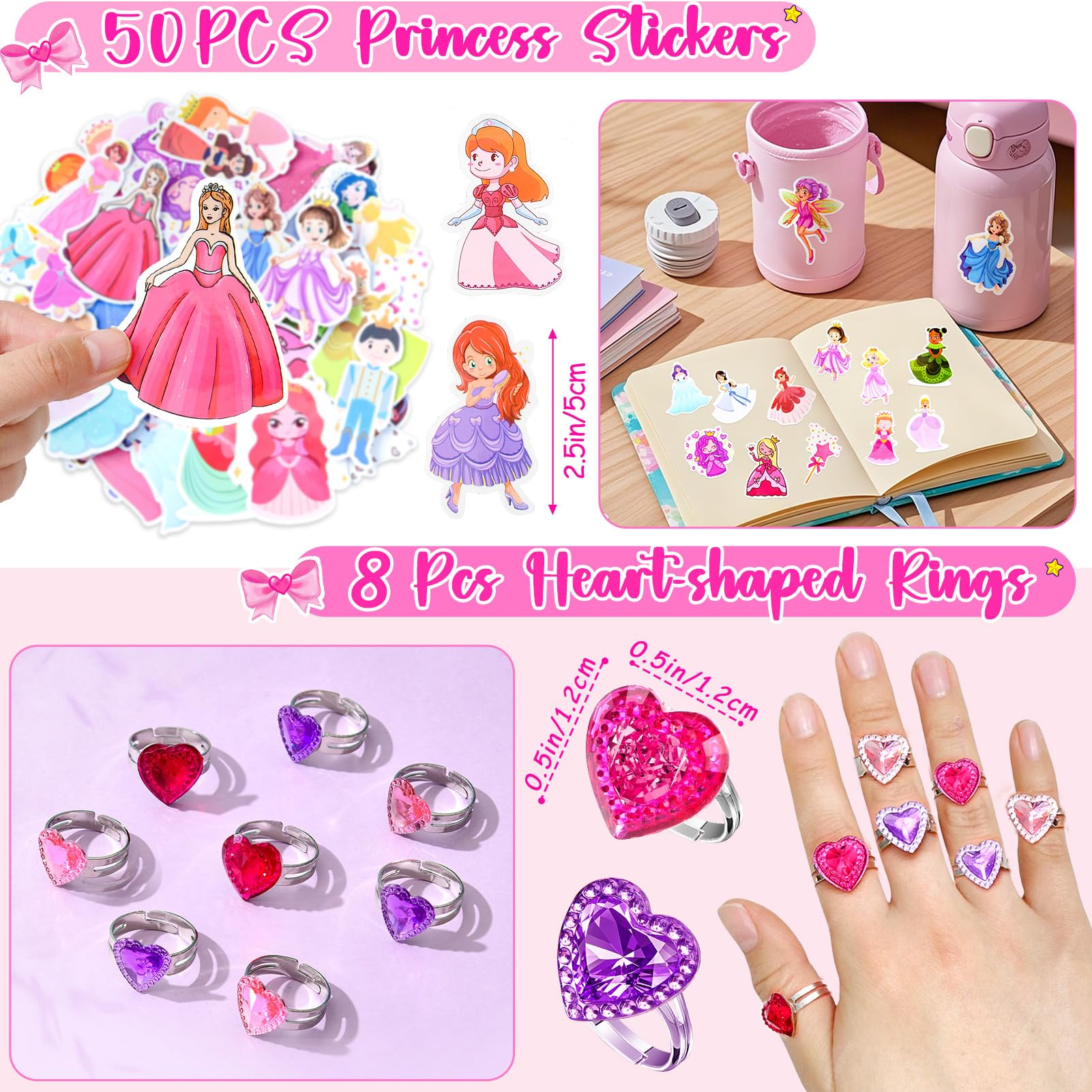 tacobear-prinzessin-mitgebsel-91-tlg-krone-t-ten-set image 5