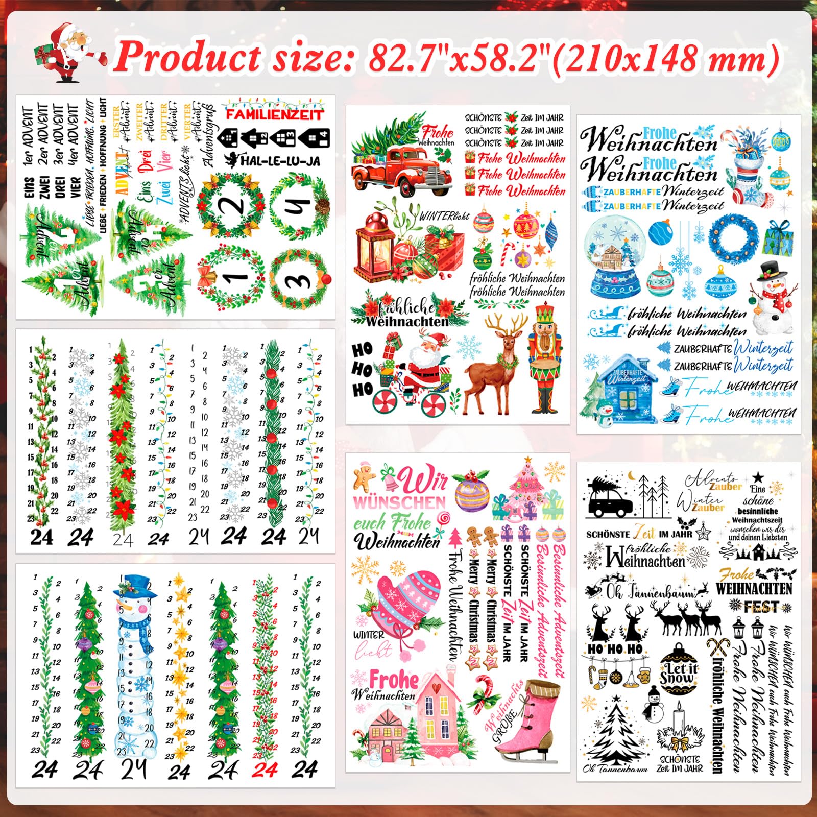 howaf-kerzentattoos-weihnachten-7-b-gen-adventskalender-zahlen image 2