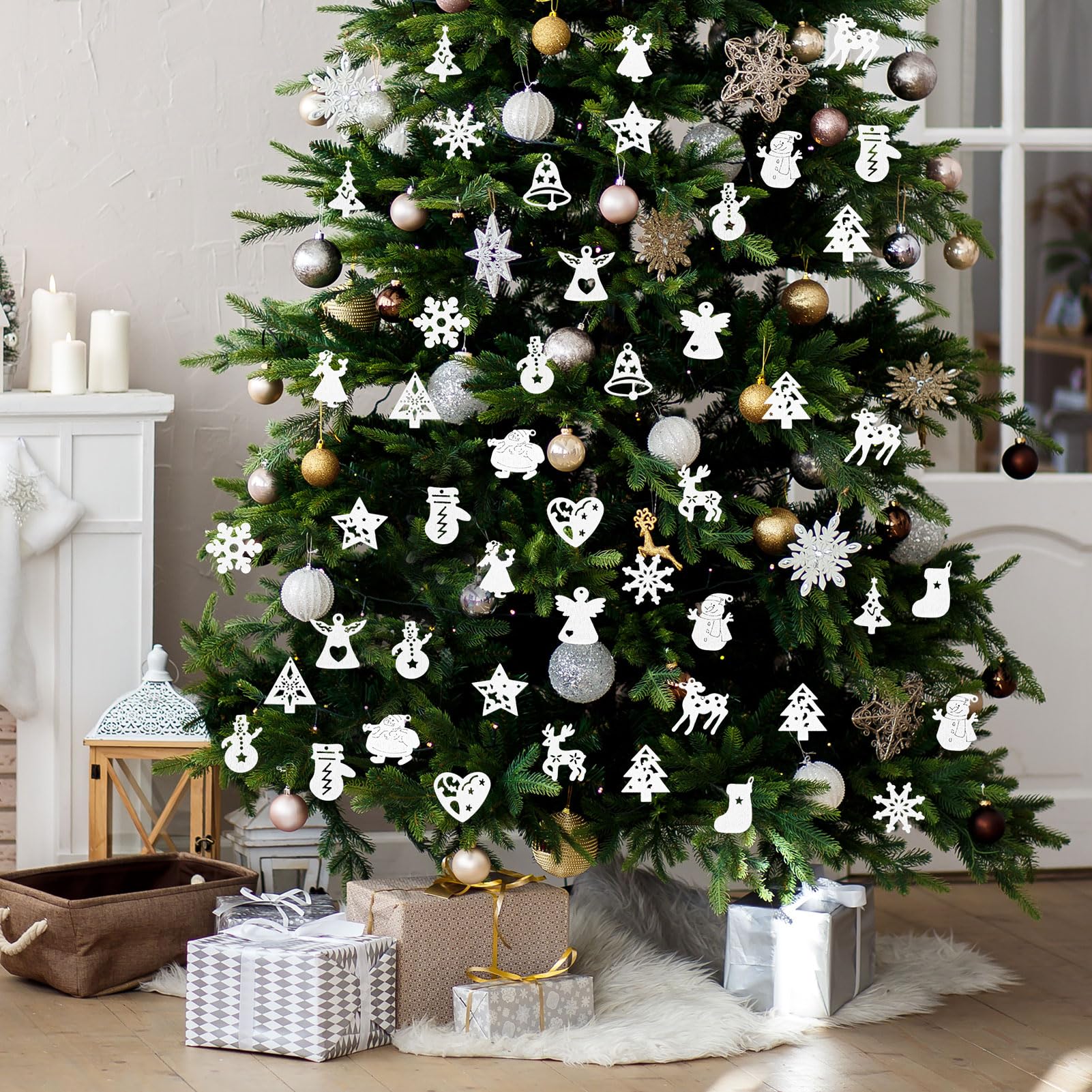 howaf-table-decorations-holzanh-nger-weihnachten-100-st-ck image 6