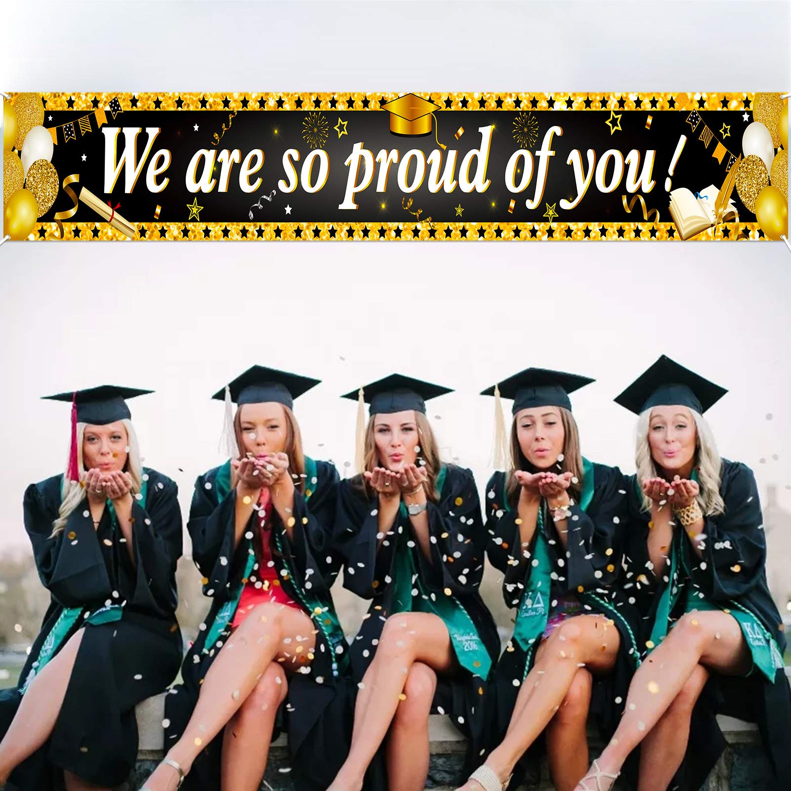 howaf-we-are-so-proud-of-you-banner-abschluss-schwarz-gold-270-cm image 6