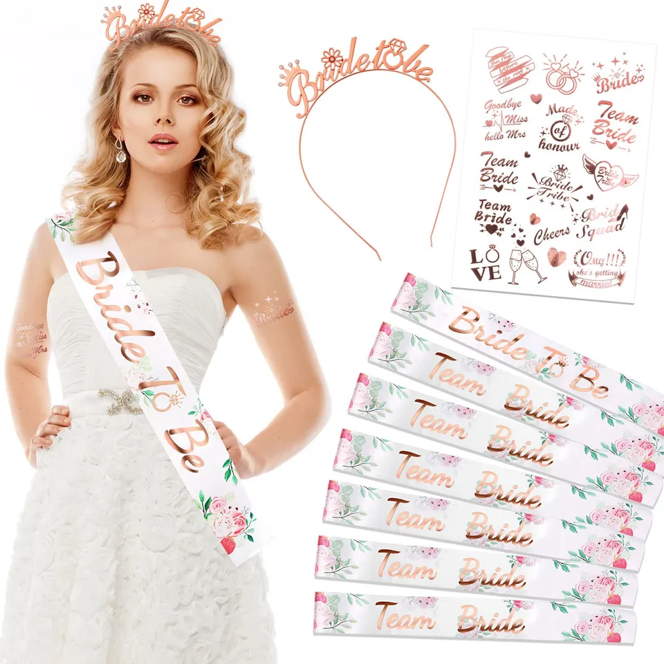 howaf-jga-deko-set-bride-to-be-team-bride-sch-rpe-9-teilig image 1