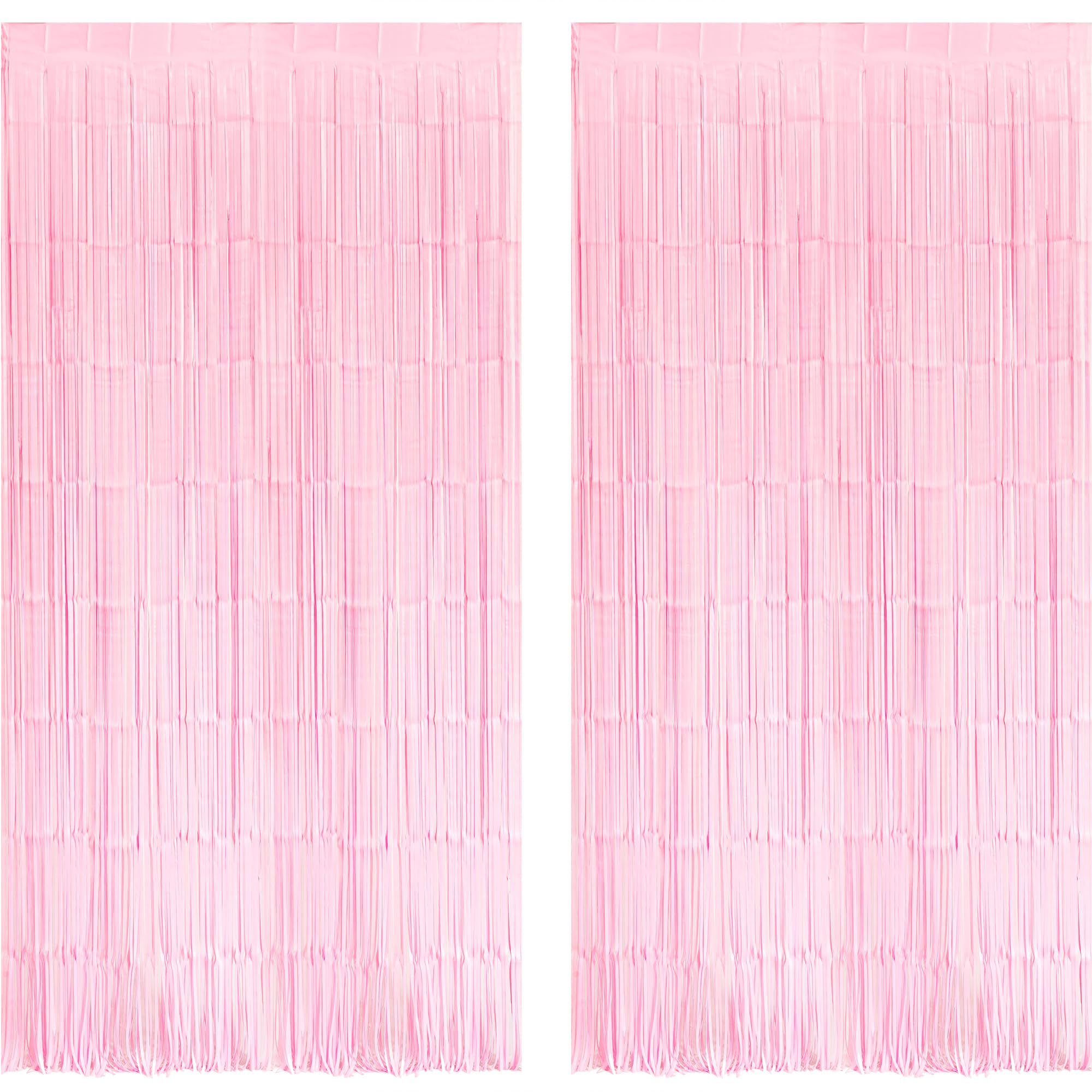 braveshine-tinsel-foil-fringe-vorhang-pastellrosa-2-st-ck image 1