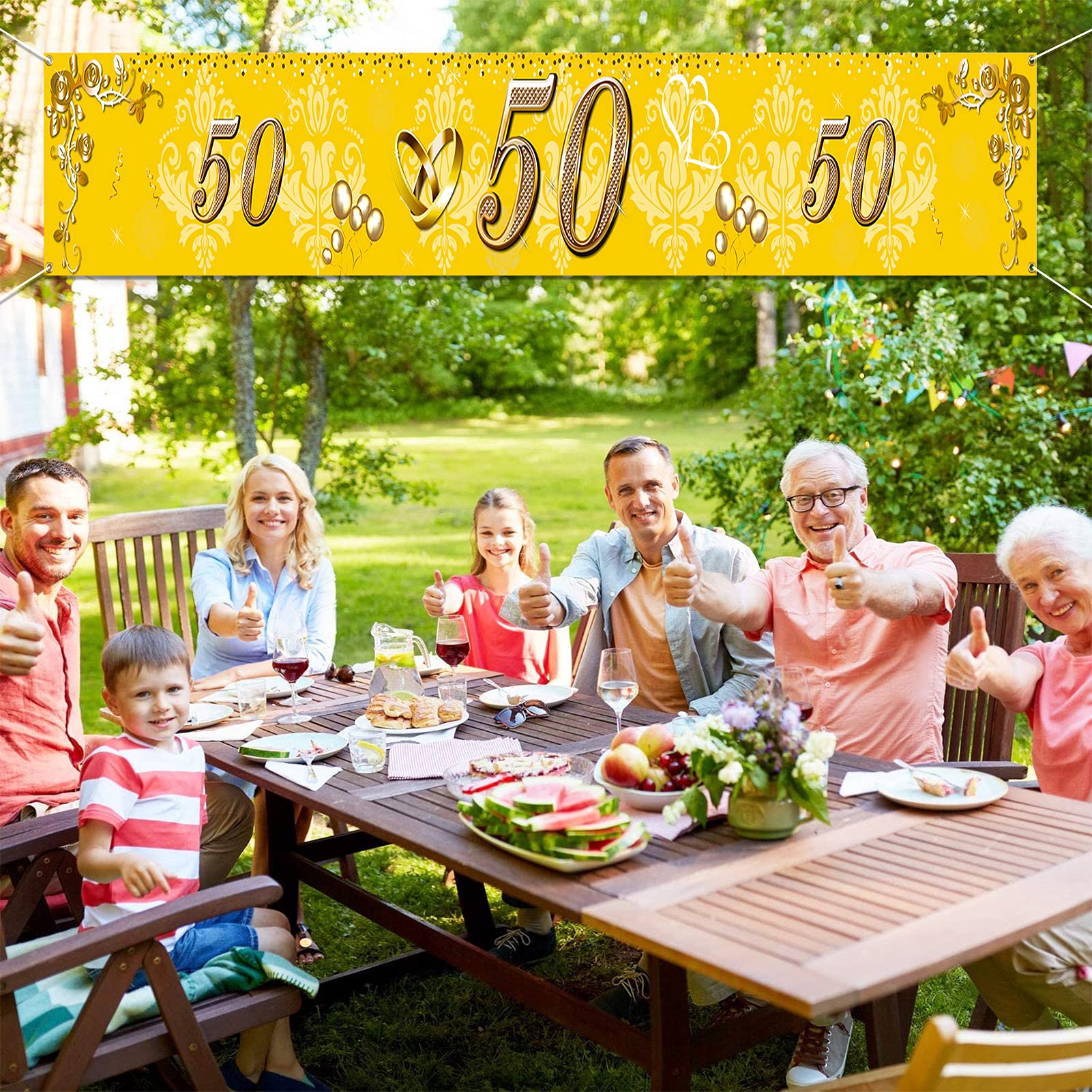 howaf-50-jubil-um-banner-goldene-hochzeit-stoff-270cm image 4