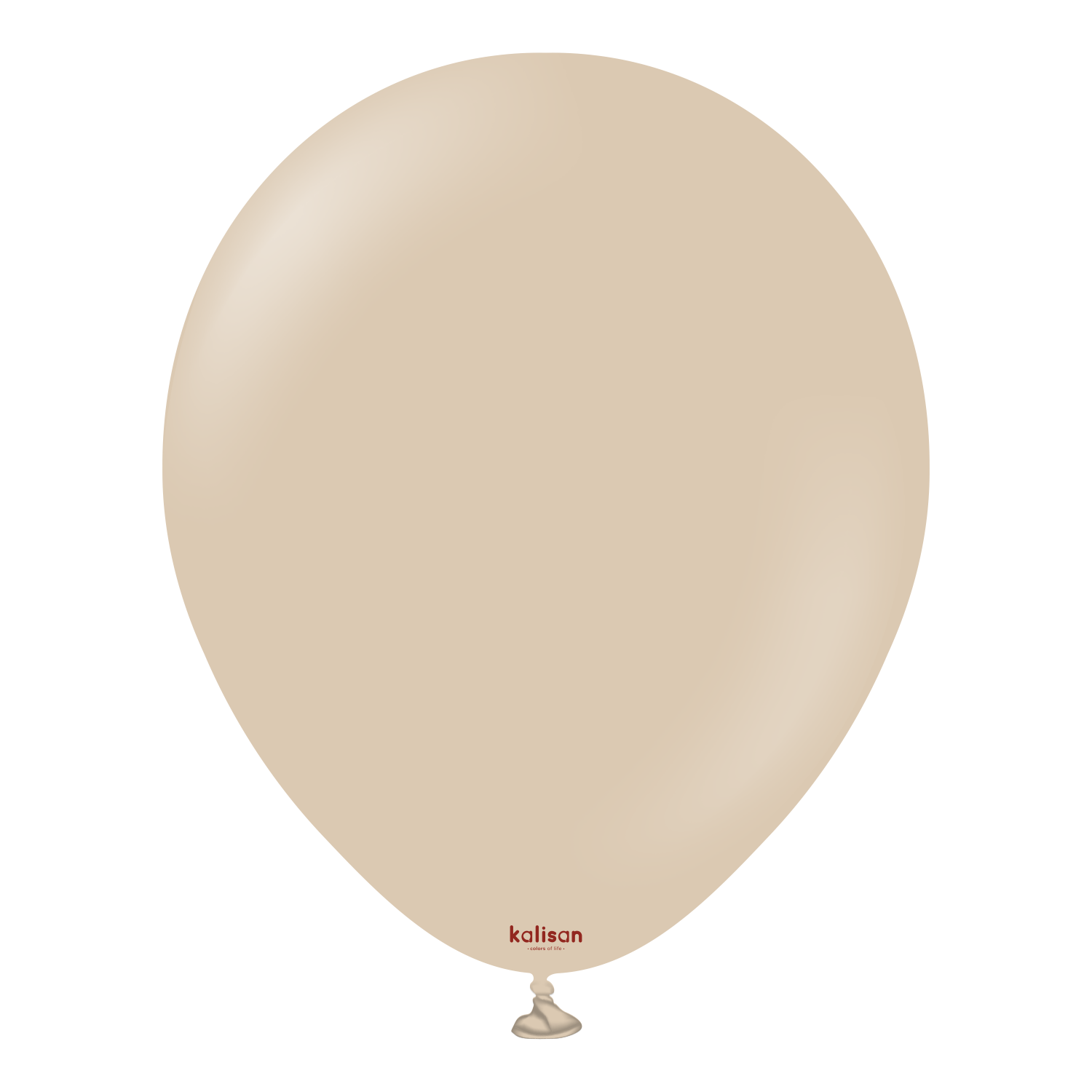 kalisan-standard-hazelnut-luftballons-12-25-stk-braun image 1
