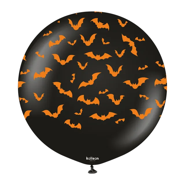 kalisan-halloween-bat-luftballons-schwarz-24-zoll-1-st-ck image 1