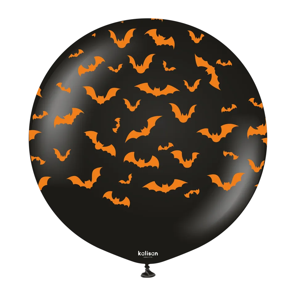 kalisan-halloween-bat-luftballons-schwarz-24-zoll-1-st-ck image 1