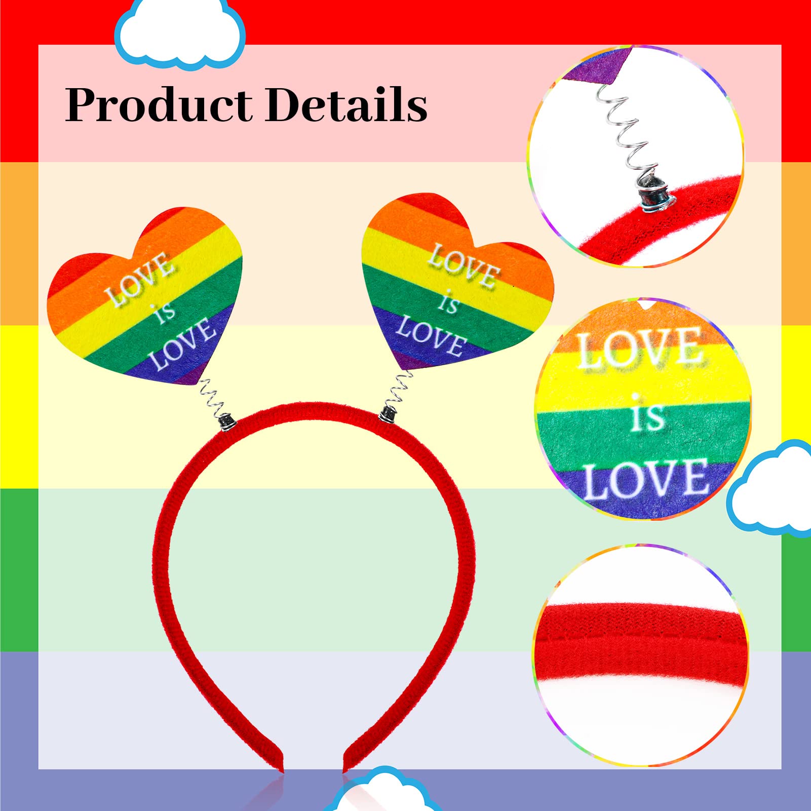 howaf-pride-stirnb-nder-regenbogen-4er-set-lgbtq image 3