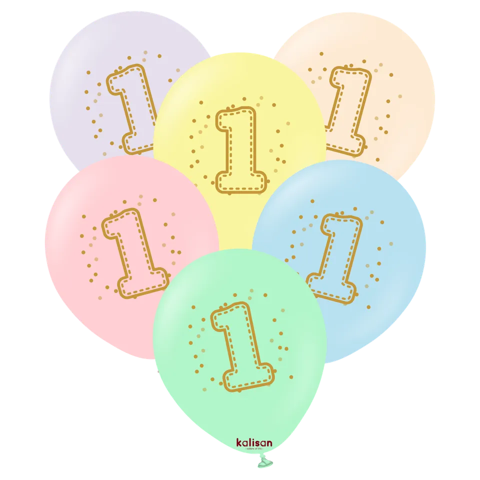 kalisan-birthday-macaron-1-luftballon-12-25-st-ck-pastell image 1
