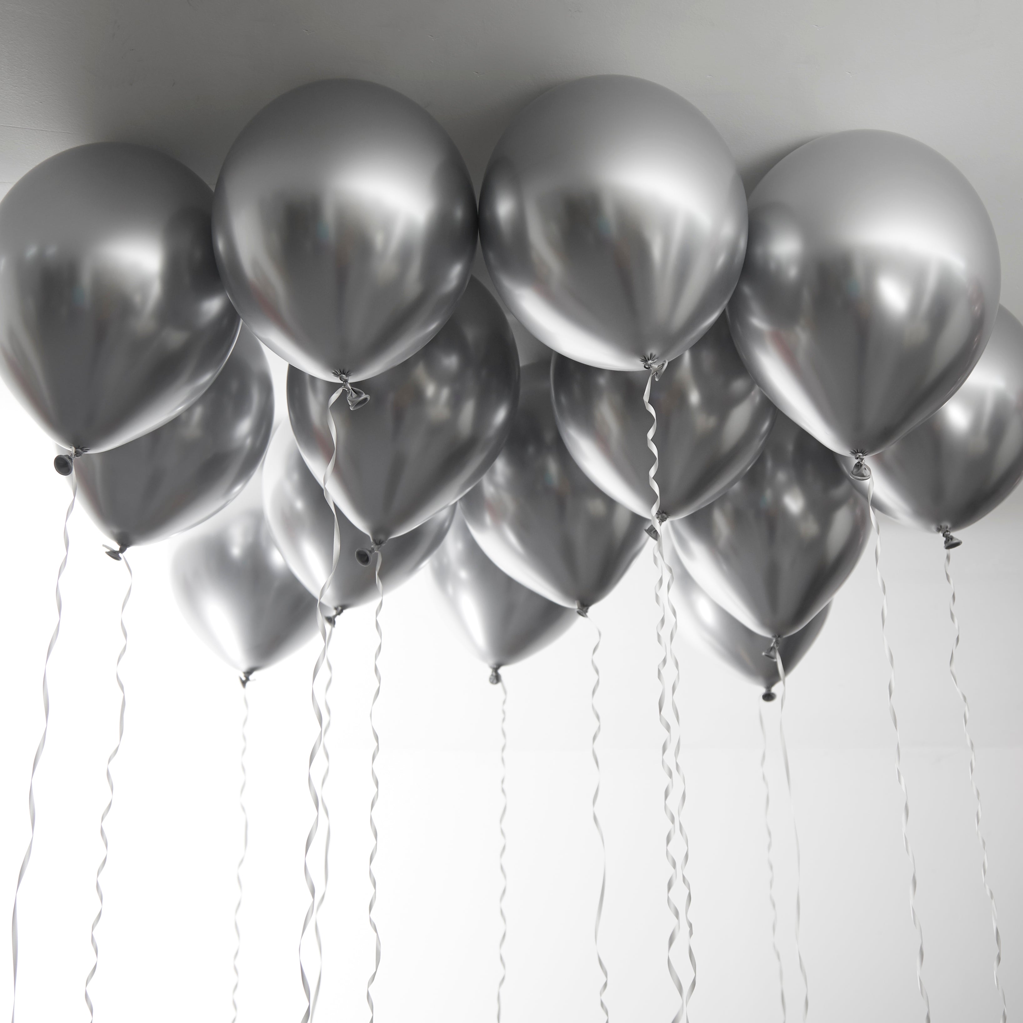 green-paw-glossy-balloons-luftballons-silber-50-st-ck-gl-nzend image 3