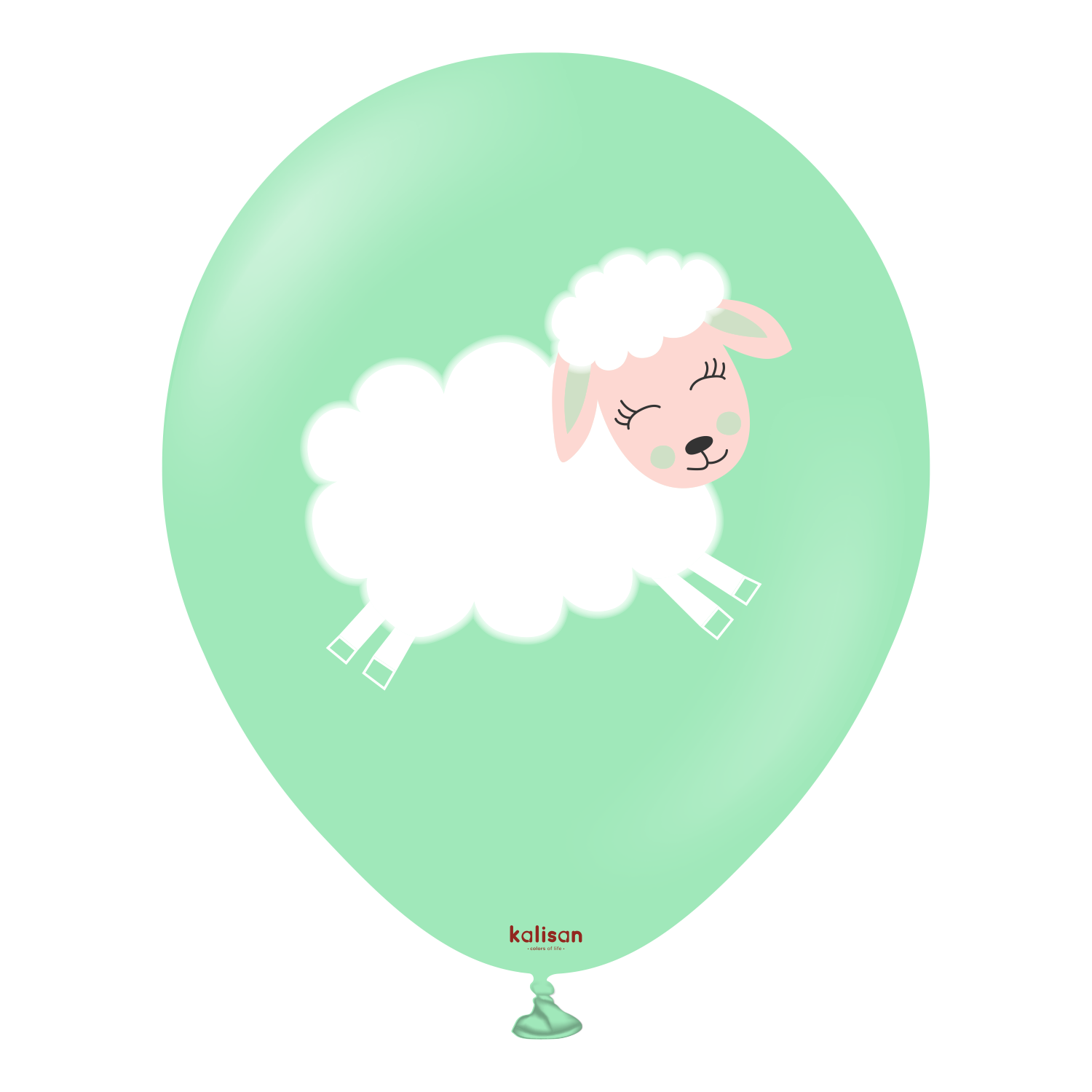 kalisan-animals-little-lamb-luftballons-12-zoll-25-st-ck-tiermotiv image 2