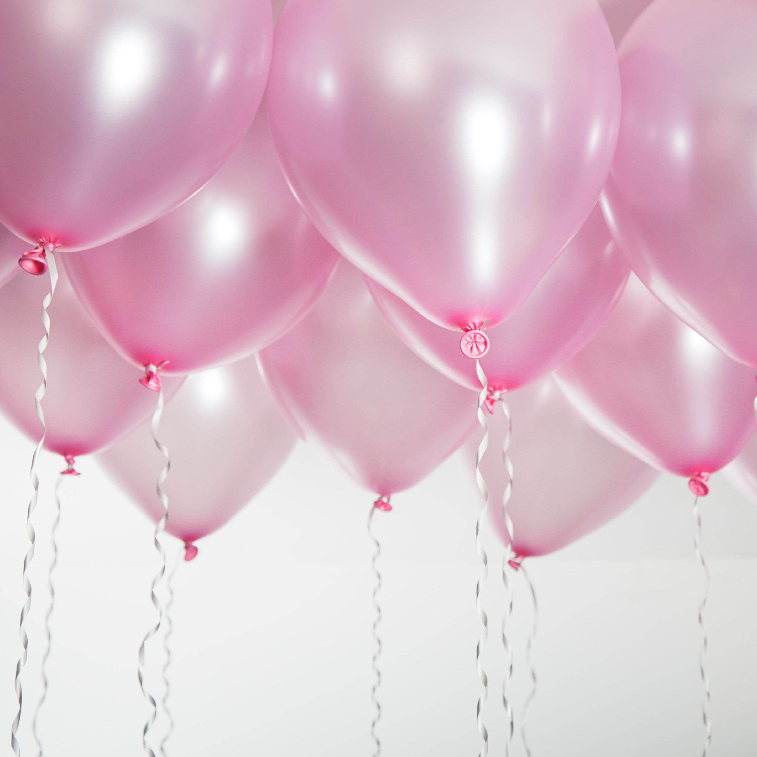 green-paw-metallic-balloons-luftballons-pink-25-st-ck-helium image 2