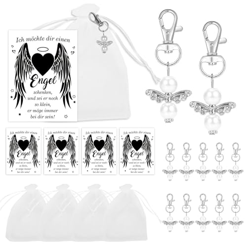 howaf-schutzengel-anh-nger-10er-set-schl-sselanh-nger-beutel image 8