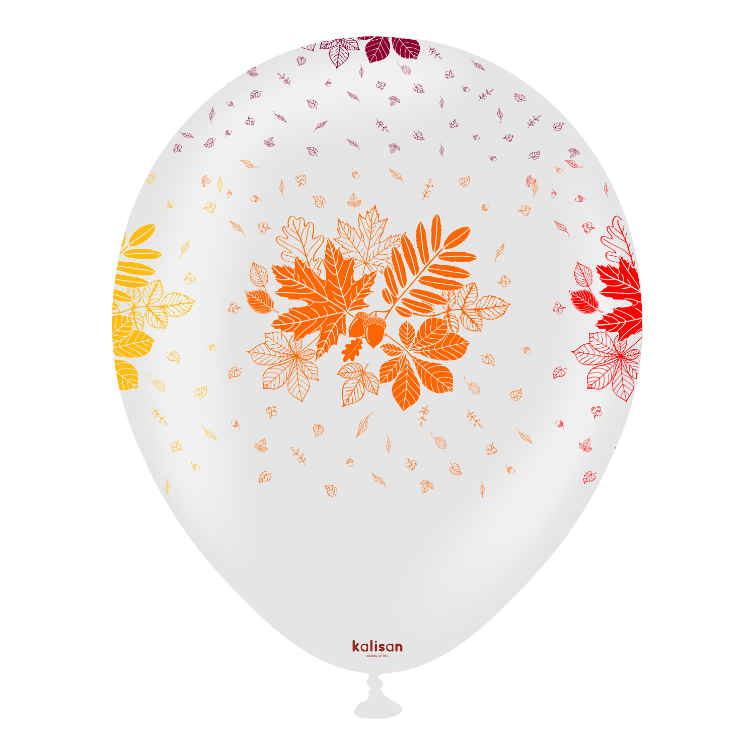 kalisan-fruits-plants-leaves-luftballons-transparent-25-st-ck image 3