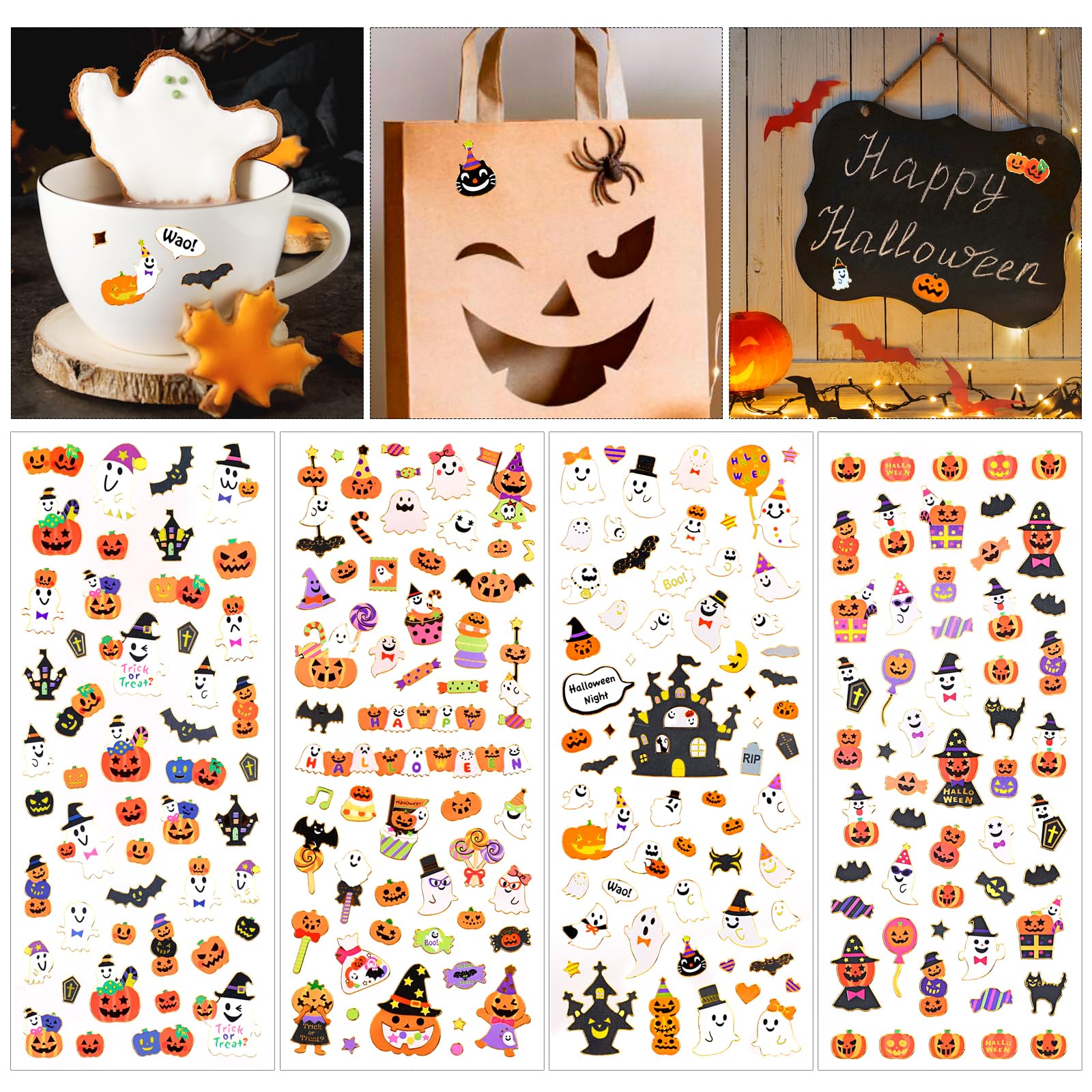 howaf-halloween-aufkleber-selbstklebend-8-b-gen-k-rbis-geist image 1