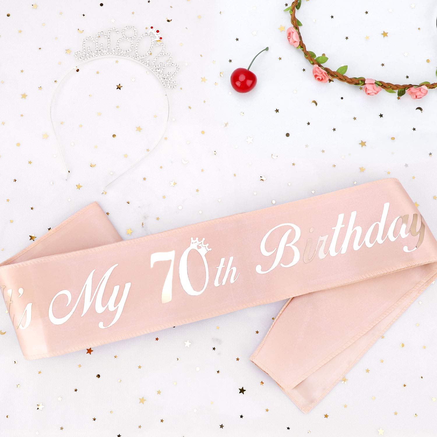 howaf-it-s-my-70th-birthday-sch-rpe-und-tiara-rosegold-set image 4