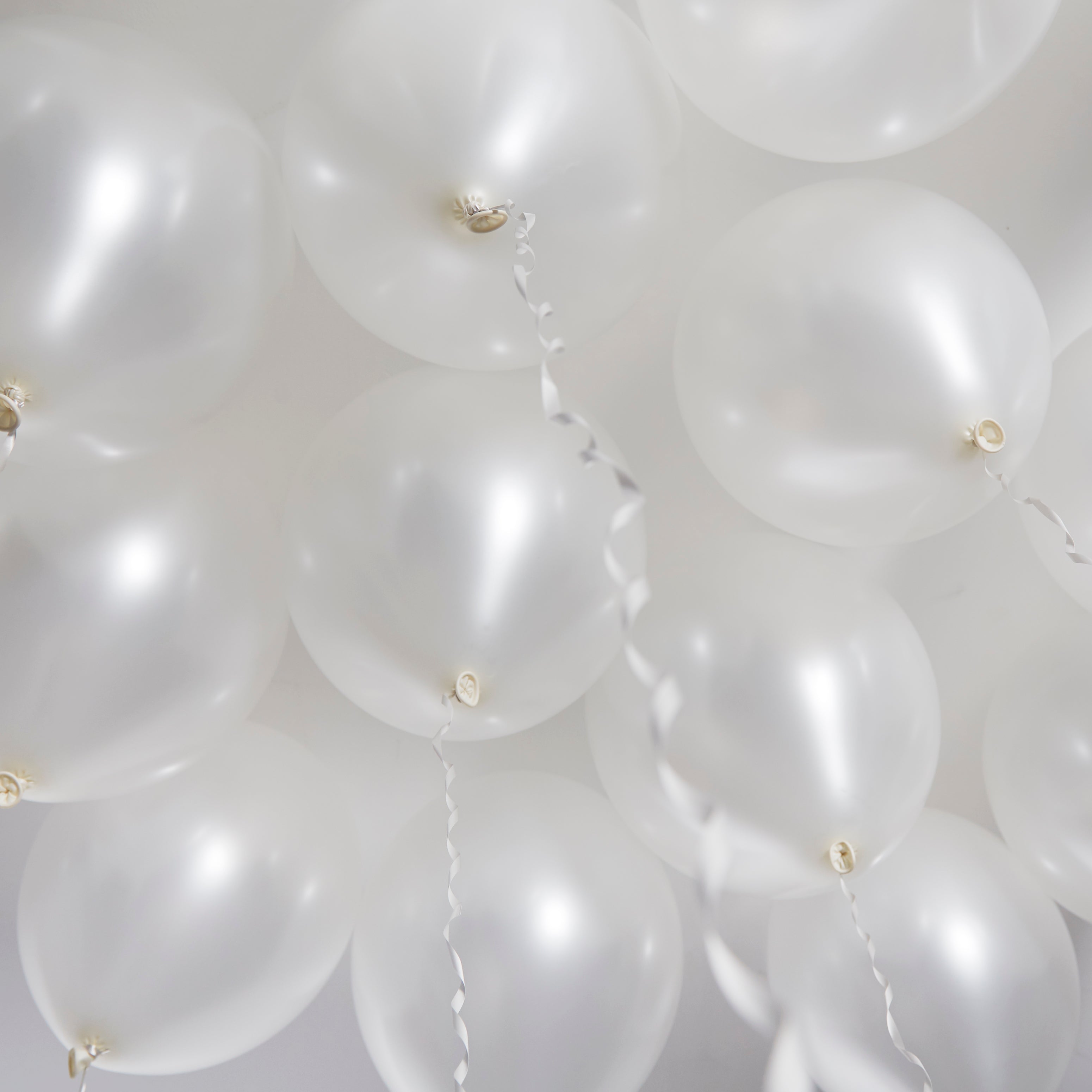 green-paw-metallic-balloons-luftballons-wei-50-st-ck-metallic image 4