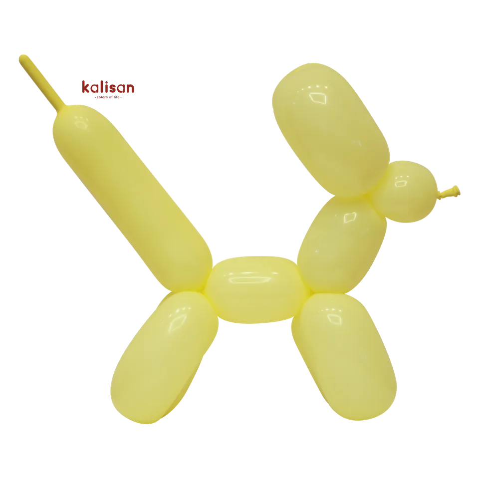 kalisan-macaron-modelling-gelb-luftballons-260-25-st-ck image 1