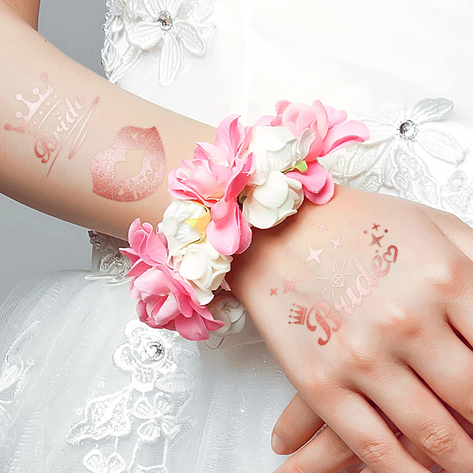 howaf-temporary-tattoos-jga-set-rose-gold-100-st-ck image 4