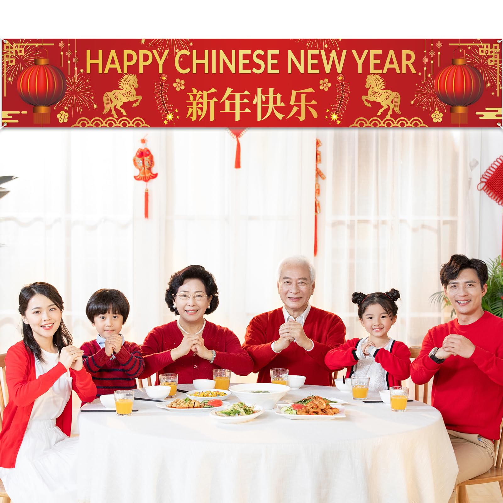 howaf-chinesisch-neujahr-banner-rot-gold-stoff-willkommen image 5