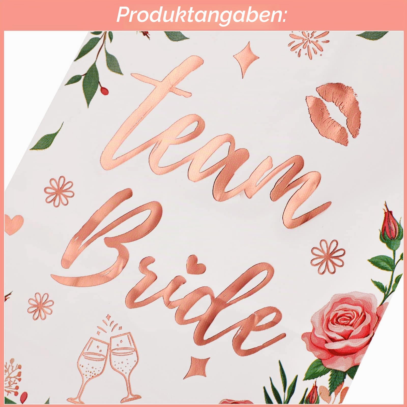 howaf-jga-geschenkt-ten-team-bride-12-st-ck-ros-gold-blume image 3
