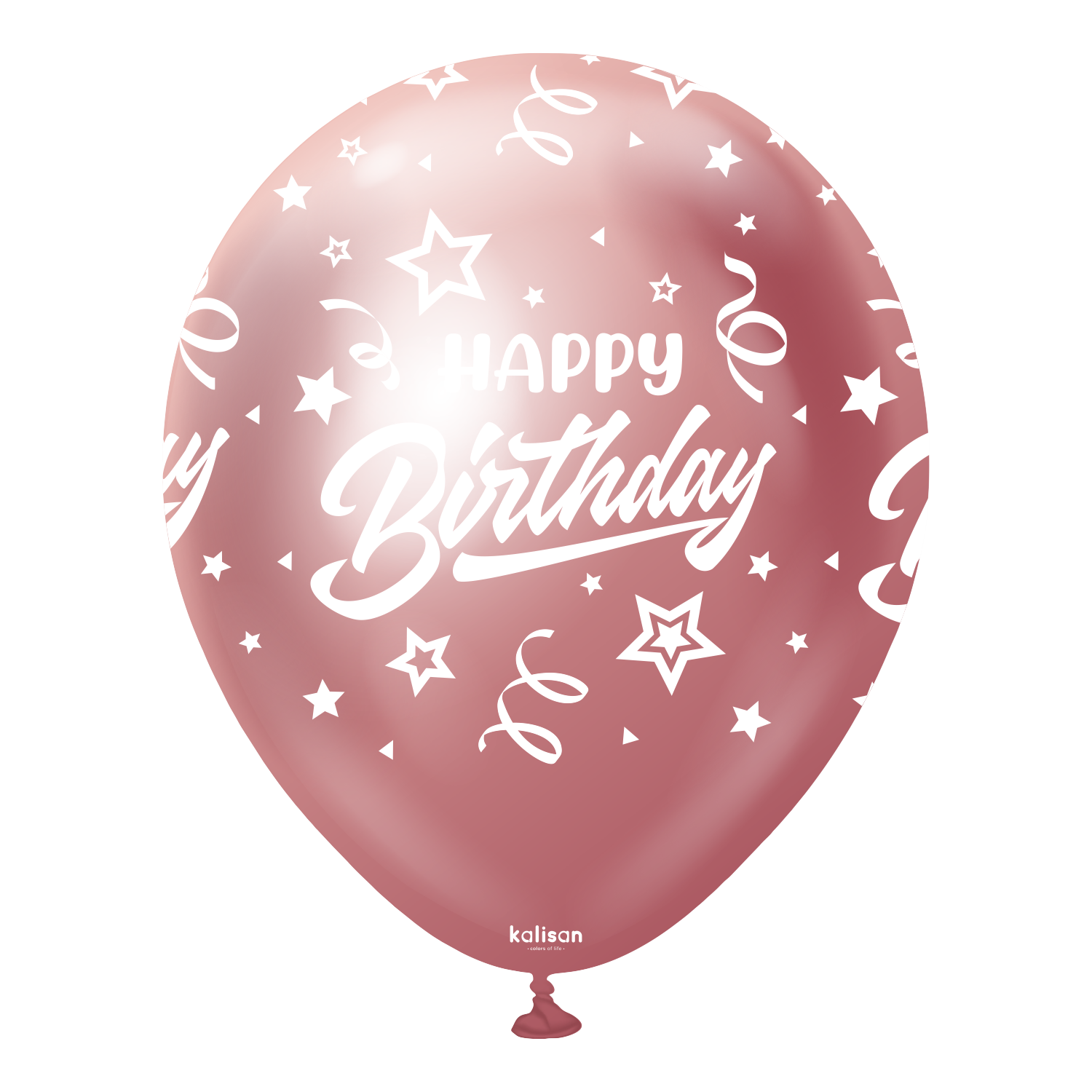 kalisan-birthday-happy-birthday-chrome-luftballon-25-stk-mirror image 3