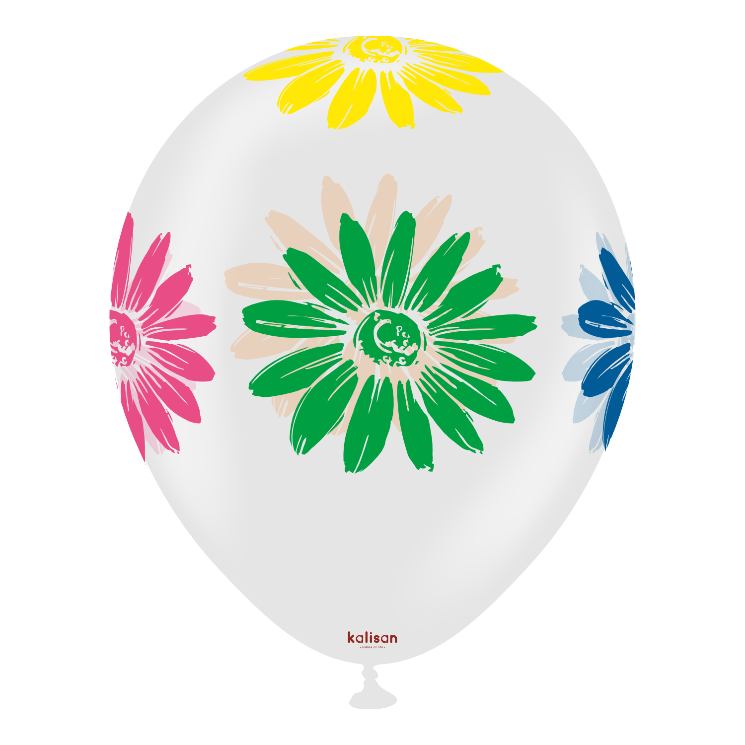 kalisan-fruits-colorful-flowers-luftballon-12-25-st-ck-transparent image 4