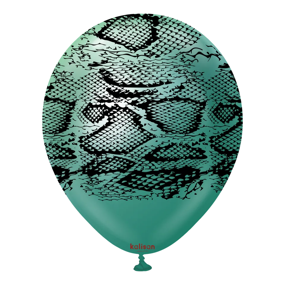 kalisan-safari-snake-mirror-green-luftballons-12-25-st-ck image 1