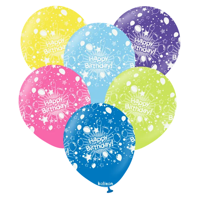 kalisan-birthday-happy-birthday-luftballon-12-zoll-25-st-ck image 1