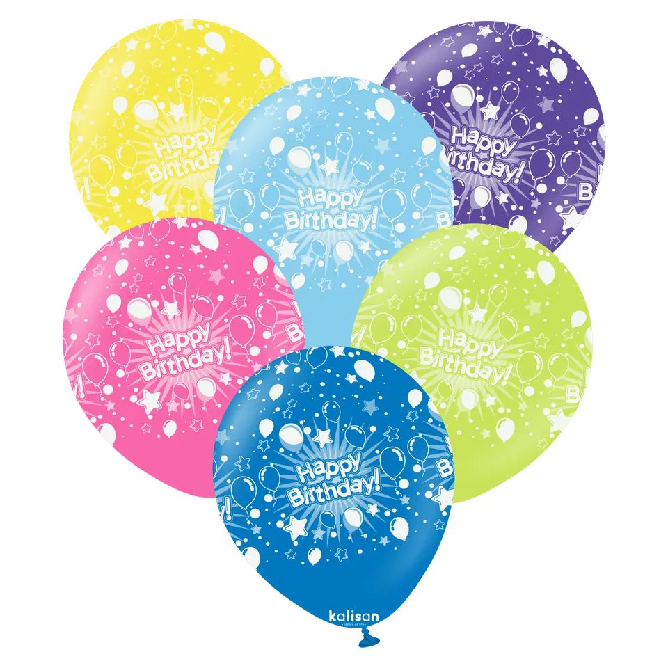kalisan-birthday-happy-birthday-luftballon-12-zoll-25-st-ck image 1