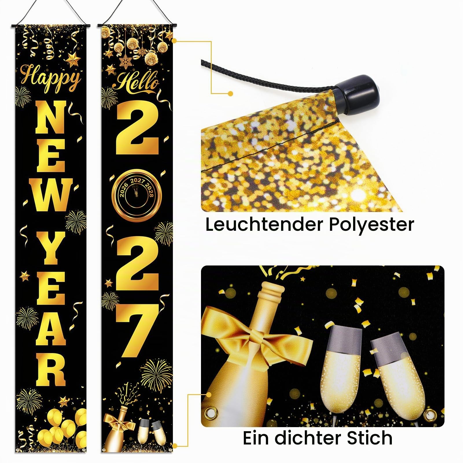 howaf-neujahr-t-rbanner-set-3-tlg-hello-2027-schwarz-gold image 4