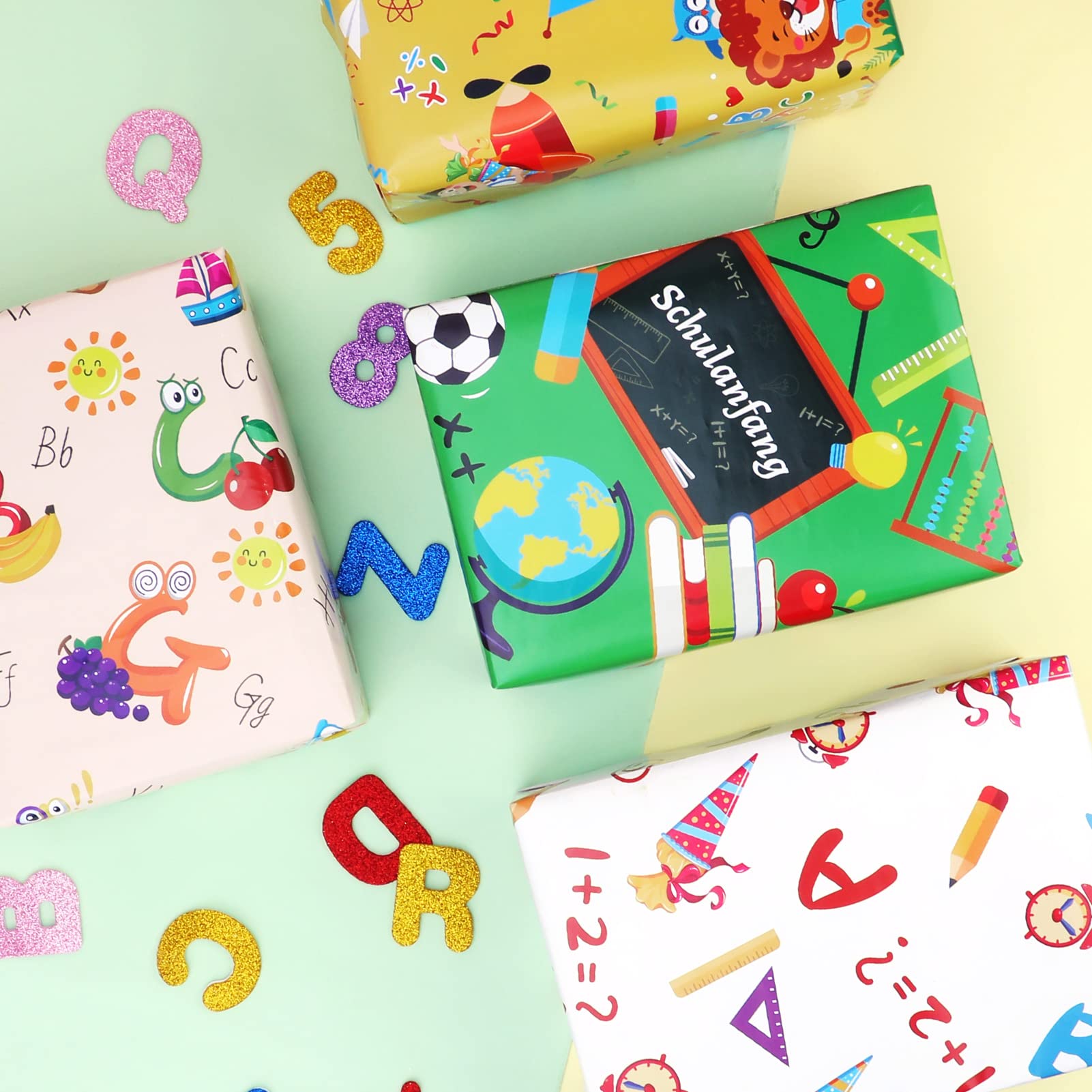 howaf-geschenkpapier-einschulung-mehrfarbig-8-b-gen-schulkind image 5