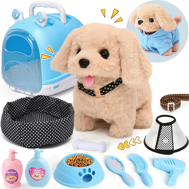 tacobear-hund-spielzeug-set-elektrisch-mit-k-fig-ab-3-jahre image 1