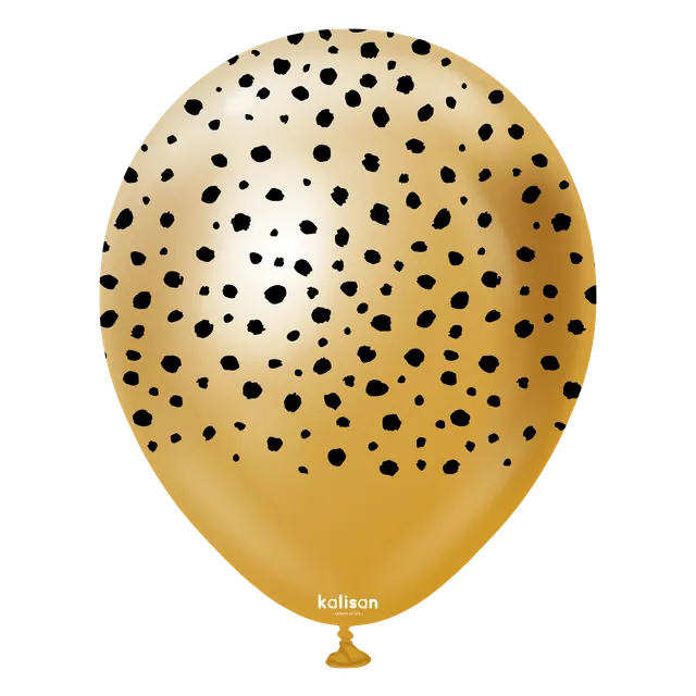 kalisan-safari-cheetah-mirror-gold-luftballons-12-zoll-25-st-ck image 1