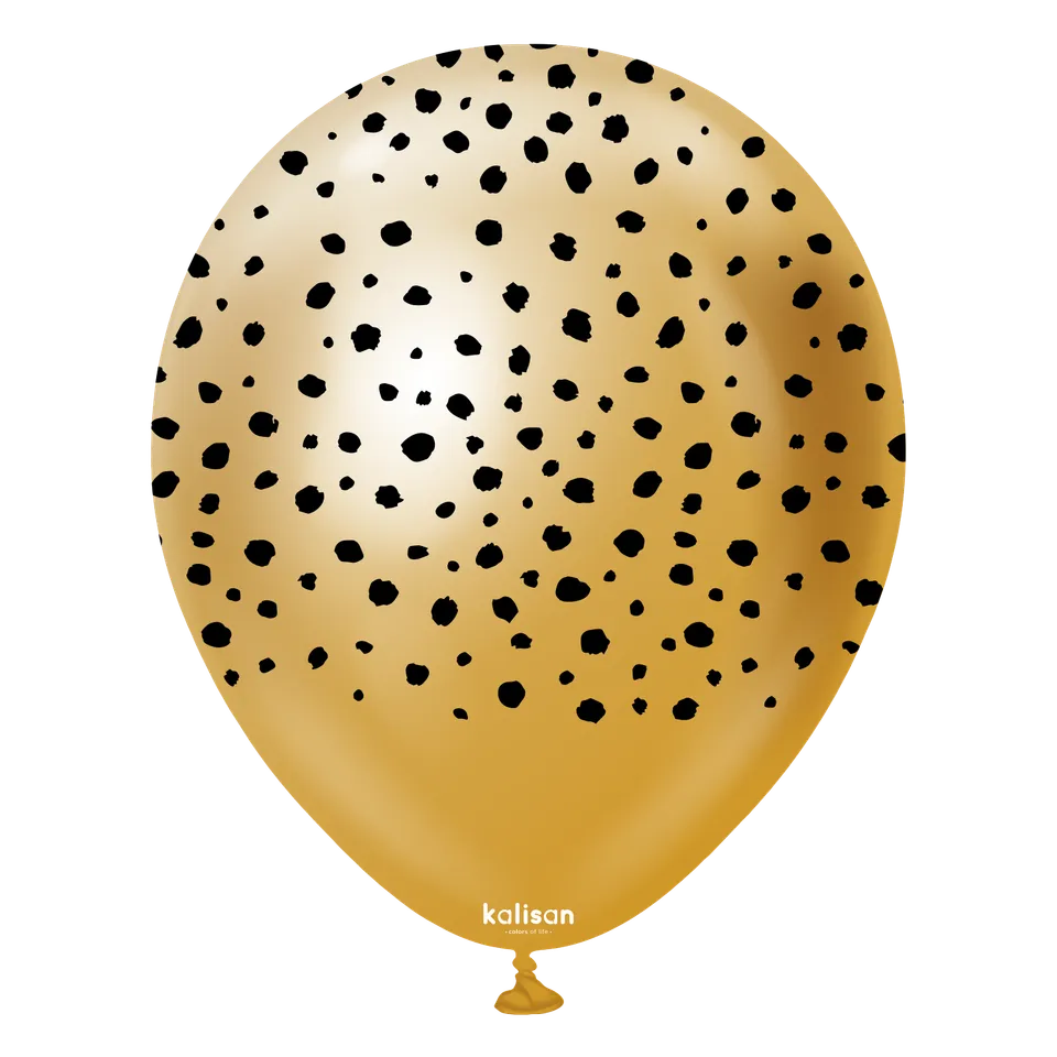 kalisan-safari-cheetah-mirror-gold-luftballons-12-zoll-25-st-ck image 1