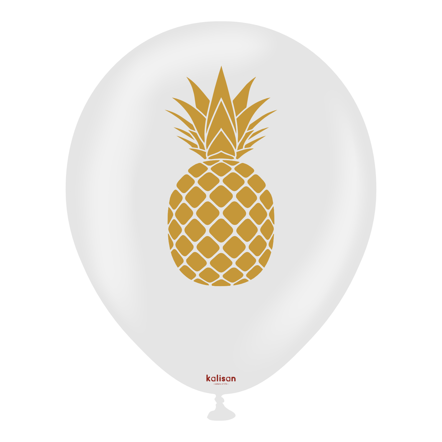 kalisan-fruits-plants-pineapple-luftballons-25-st-ck-mit-golddruck image 3